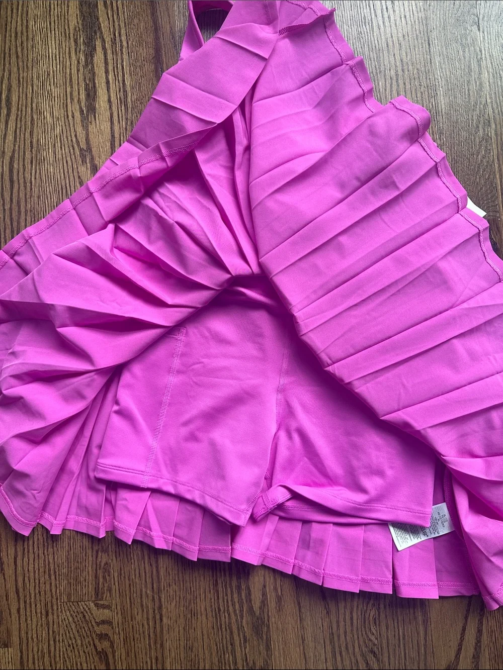 NWT Gap Bright Fuchsia Pleated Tank Dress